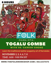 Load image into Gallery viewer, Togalu Gombe Ram Sita Workshop