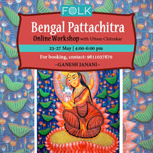 Load image into Gallery viewer, Ganesh Janani - Kalighat with Uttam Chitrakar