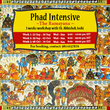 Load image into Gallery viewer, Recordings - Ramayana in Phad with Sh. Abhishek Joshi