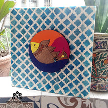 Load image into Gallery viewer, Fish in the sea : Evening - Wall Accent