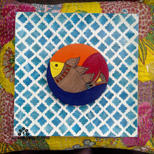 Load image into Gallery viewer, Fish in the sea : Evening - Wall Accent