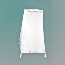 Load image into Gallery viewer, 12" blank floor leather lamp (square) for painting. Made by traditional Tholu Bomalatta artisans.