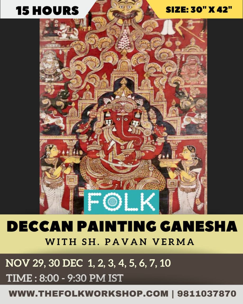 Recordings - Deccani Painting Ganesha Workshop