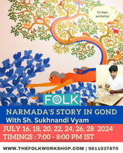 Load image into Gallery viewer, Gond Season 5 - Story of Narmada with Sukhnandi Vyam ji
