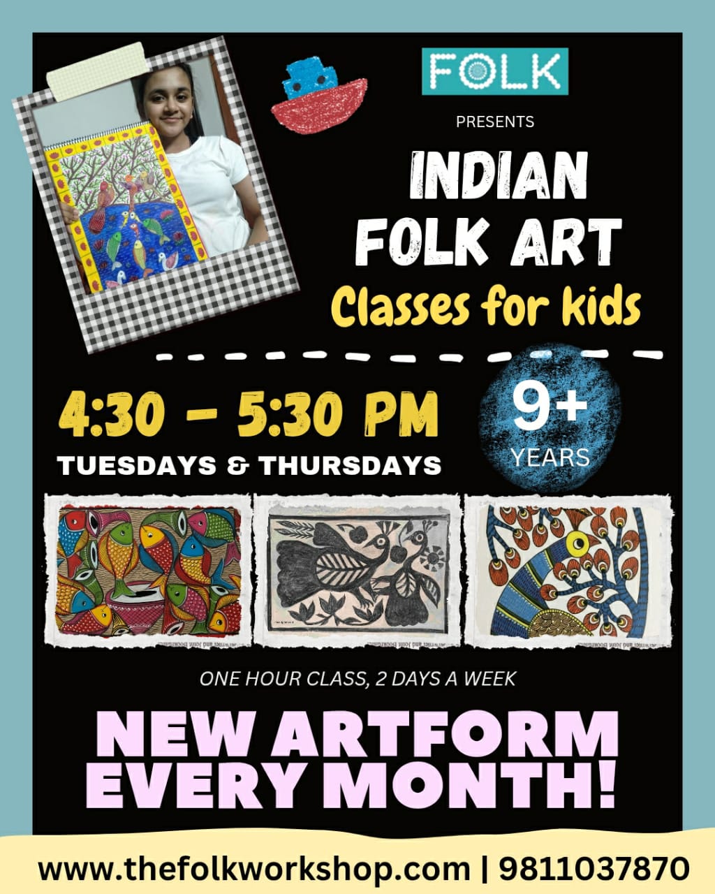 Indian Folk Art for Children