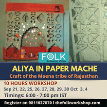 Load image into Gallery viewer, Aliya (niche) in Paper Mache
