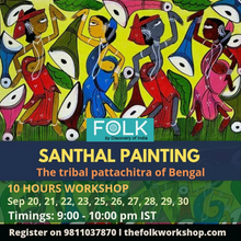 Load image into Gallery viewer, Santhal Pattachitra Intensive
