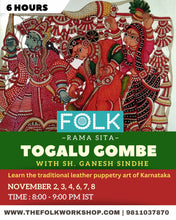 Load image into Gallery viewer, Togalu Gombe Ram Sita Workshop
