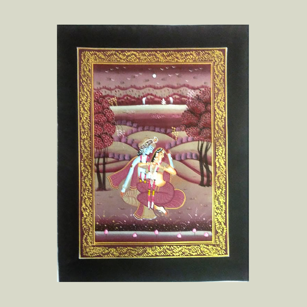 Rajasthan Miniature - Radha Krishna 19