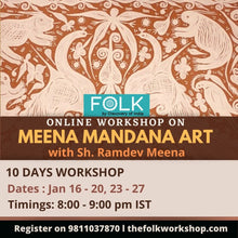 Load image into Gallery viewer, Meena Mandana Art Workshop
