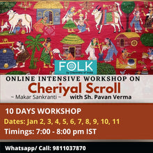 Load image into Gallery viewer, Recordings - Cheriyal Sankranti Workshop 10 days
