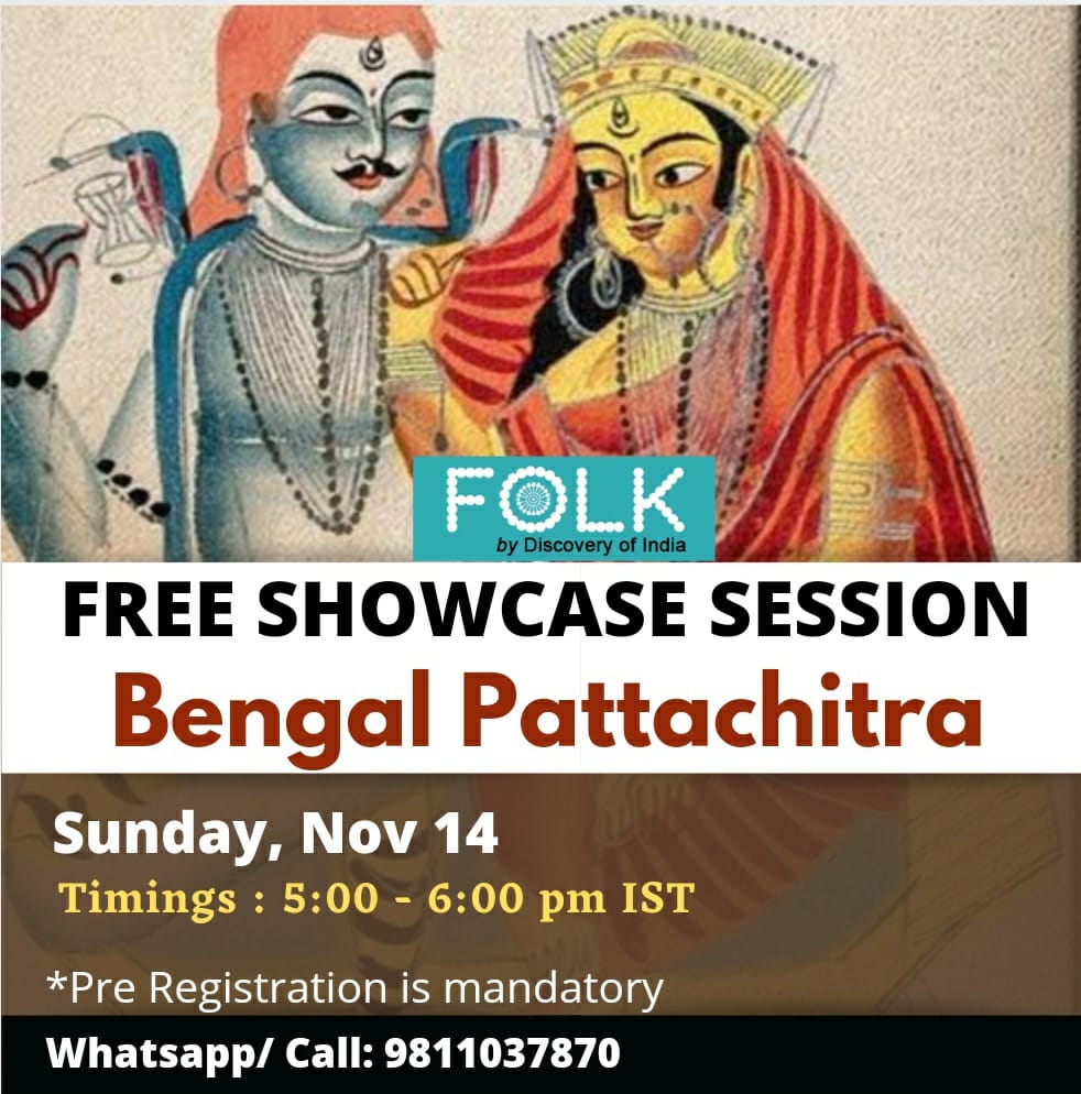 Showcase session for Bengal Pattachitra